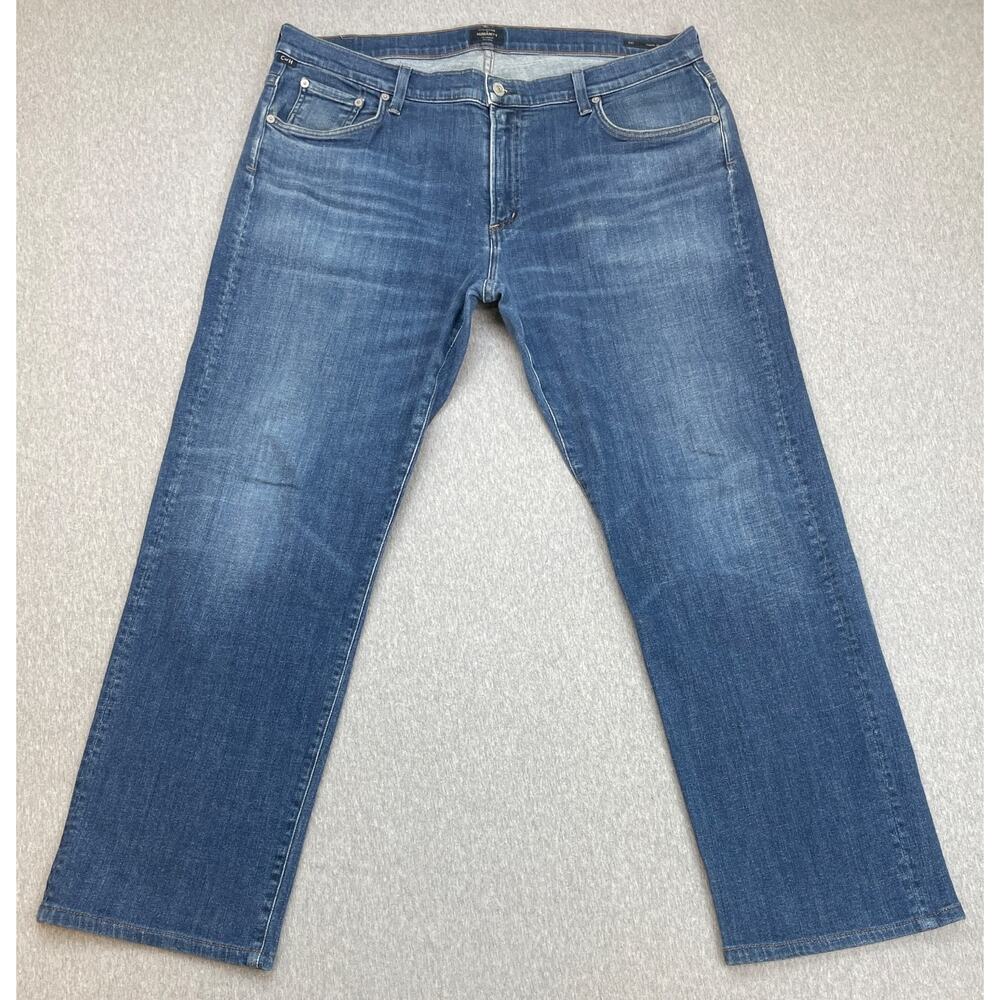 Citizen of Humanity Jeans Mens 40 Blue Cotton Blend Stretch SID Regular Straight